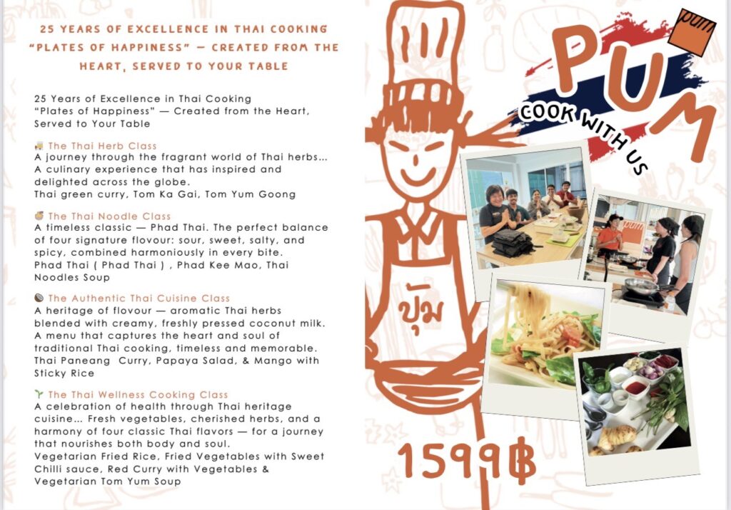 25th year Pum Thai Restaurant